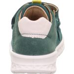 Superfit Breeze fenyőzöld 2 tépőzáras velúr bőr kisfiú gyerekcipő