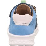 Superfit Breeze sötétkék-kék 2 tépőzáras velúr bőr kisfiú gyerekcipő