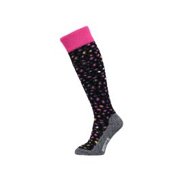 BARTS SKISOCK ANIMAL PRINT KIDS fekete/ciklámen/narancs mintás sízokni   BARTS SKISOCK ANIMAL PRINT KIDS fekete/ciklámen/narancs mintás sízokni