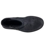 SIESTA RICHTER cipzáras fekete bélelt bokacsizma