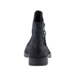 SIESTA RICHTER cipzáras fekete bélelt bokacsizma