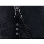 SIESTA RICHTER cipzáras fekete bélelt bokacsizma