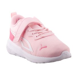 Puma All-Day Active Ac+ babarózsaszín-fehér tépőzáras-gumifűzős lány sportcipő   Puma All-Day Active Ac+ babarózsaszín-fehér tépőzáras-gumifűzős lány sportcipő