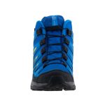 SALOMON X-ULTRA GTX sötétkék/citrom VÍZÁLLÓ összehúzós magasszárú terep sportcipő
