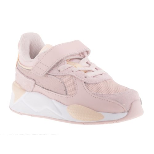 Puma RS-X Metallic AC+PS rózsa arany 1 tépőzáras gumifűzős kislány sportcipő