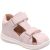 Superfit Bumblebee csillogós rózsaszín virágos 2 tépőzáras zárt orrú bőr kislány gyerekszandál (1-000397-5500)