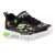 SKECHERS CAMO fekete/khaki terepmintás LIGHTS UP VILÁGÍTÓS cipő