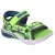 Skechers Mega-splash 4K lime zöld-fekete mega-craft tépőzáras mosógépben mosható textil kisfiú gyermekszandál (402161L-LMBK)