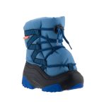 DEMAR ZIG-ZAG kék összehúzós bundás hótaposó