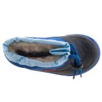 DEMAR ZIG-ZAG kék összehúzós bundás hótaposó