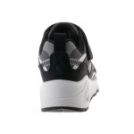 Skechers Uno Gen1 antracit szürke-fekete-fehér tépőzáras-gumifűzős cipő 