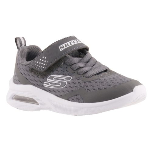 SKECHERS világosszürke MOSÓGÉPBEN MOSHATÓ tépőzáras / gumifűzős cipő 27-37
