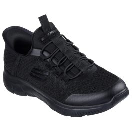 Skechers fekete gumifűzős mosógépben mosható kisgyermek cipő   Skechers fekete gumifűzős mosógépben mosható kisgyermek cipő