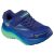 Skechers Max cushioning ascender kék-lime tépőzáras-gumifűzős mosógépben mosható textil kisfiú gyerekcipő (404022L-NVLM)
