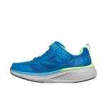 Skechers Go Run Elevante 2.0 WHERE'S MY SKECHERS kék-neon zöld tépőzáras-gumifűzős textil kisfiú gyerekcipő (404050L-BLU)
