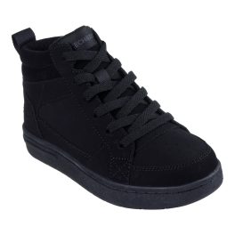 Skechers Smooth Street-Cozy fekete fűzős-cipzáras cipő Skechers Smooth Street-Cozy fekete fűzős-cipzáras cipő