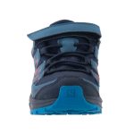 Színhibás SALOMON XA PRO 3D sötétkék/narancs VÍZÁLLÓ tépős/gumis terepfutó cipő