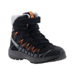SALOMON XA PRO 3D WINTER fekete/narancs tépős/fűzős VÍZÁLLÓ bundás hótaposó