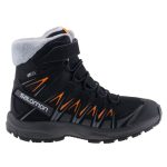 SALOMON XA PRO 3D WINTER fekete/narancs tépős/fűzős VÍZÁLLÓ bundás hótaposó