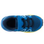 Színhibás SALOMON SPEEDCROSS BUNGEE sötétkék/zöld tépős/gumis terepfutó cipő