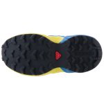 Színhibás SALOMON SPEEDCROSS BUNGEE sötétkék/zöld tépős/gumis terepfutó cipő