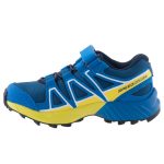 Színhibás SALOMON SPEEDCROSS BUNGEE sötétkék/zöld tépős/gumis terepfutó cipő