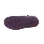 Lila VIRÁGOS cipzáras SympaTex (vízálló) Siesta-Richter téli csizma