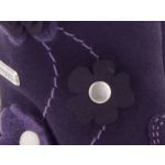 Lila VIRÁGOS cipzáras SympaTex (vízálló) Siesta-Richter téli csizma