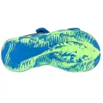 Skechers S Lights Sola glow sandal fekete-kék tépőzáras ledes világítós szintetikus kisfiú gyermekszandál (407032L-BKBL)