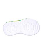 Skechers Play scene szürke-zöld dínós tépőzáras-gumifűzős kisfiú gyerekcipő