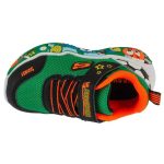 Skechers Play scene zöld-fekete labdás tépőzáras-gumifűzős textil kisfiú gyerekcipő (407312N-GRMT)