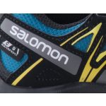 SALOMON XA PRO 3D fekete/zöld/citrom VÍZÁLLÓ tépős/gumis terepfutó cipő