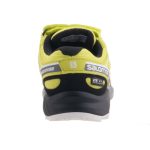 SALOMON SPEEDCROSS neonsárga-szürke tépőzáras-gumis VÍZÁLLÓ (goretex) sport kisfiú gyerekcipő