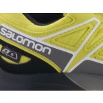 SALOMON SPEEDCROSS neonsárga-szürke tépőzáras-gumis VÍZÁLLÓ (goretex) sport kisfiú gyerekcipő