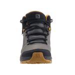 SALOMON OUTward szürke/fekete/okker sárga fűzős VÍZÁLLÓ bakancs
