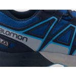 Színhibás SALOMON SPEEDCROSS sötétkék/kék gumis/tépős VÍZÁLLÓ sportcipő