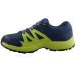 SALOMON HUAPI CSWP sötétkék/zöld VÍZÁLLÓ fűzős sportcipő