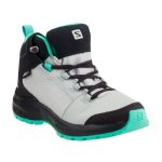 SALOMON SHOES OUTward CSWP J fekete/aqua/menta fűzős VÍZÁLLÓ bakancs