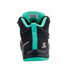 SALOMON SHOES OUTward CSWP J fekete/aqua/menta fűzős VÍZÁLLÓ bakancs
