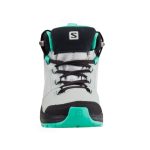 SALOMON SHOES OUTward CSWP J fekete/aqua/menta fűzős VÍZÁLLÓ bakancs