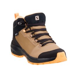 SALOMON SHOES OUTward CSWP J fekete/homok barna/sárga VÍZÁLLÓ bakancs   SALOMON SHOES OUTward CSWP J fekete/homok barna/sárga VÍZÁLLÓ bakancs