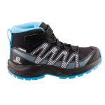 SALOMON XA PRO V8 MID fekete/kék tépőzáras VÍZÁLLÓ bakancs