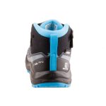 SALOMON XA PRO V8 MID fekete/kék tépőzáras VÍZÁLLÓ bakancs