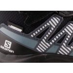 SALOMON XA PRO V8 MID fekete/kék tépőzáras VÍZÁLLÓ bakancs