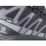 SALOMON XA PRO V8 fekete/szürke tépős/fűzős bakancs