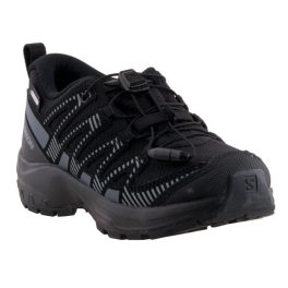 Salomon XA Pro V8 CSWP J fekete összehúzós VÍZÁLLÓ gyerek cipő   Salomon XA Pro V8 CSWP J fekete összehúzós VÍZÁLLÓ gyerek cipő