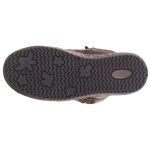 Siesta-Richter barna virágos cipzáros SympaTex Vízálló téli csizma