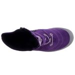 Siesta-Richter Lila Virágos cipzáros SympaTex VÍZÁLLÓ téli csizma