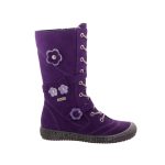 Siesta-Richter Lila Virágos cipzáros SympaTex VÍZÁLLÓ téli csizma
