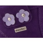 Siesta-Richter Lila Virágos cipzáros SympaTex VÍZÁLLÓ téli csizma